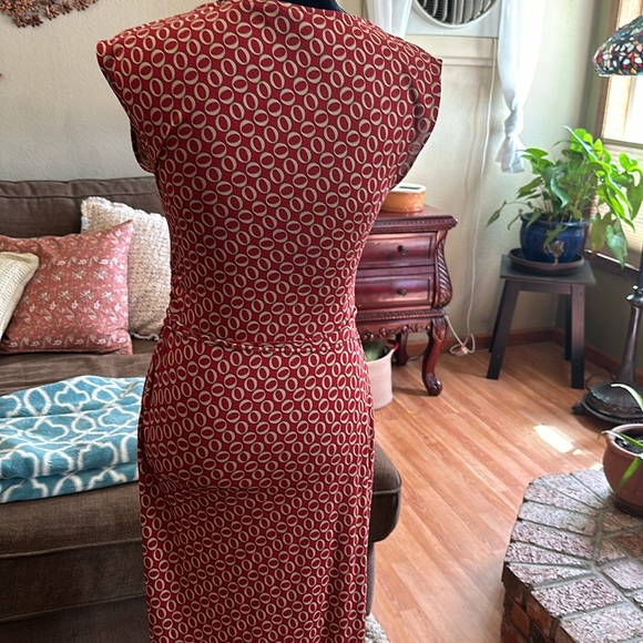 Dian Von Furstenburg summer sleeveless dress size 6 - Picture 5 of 6